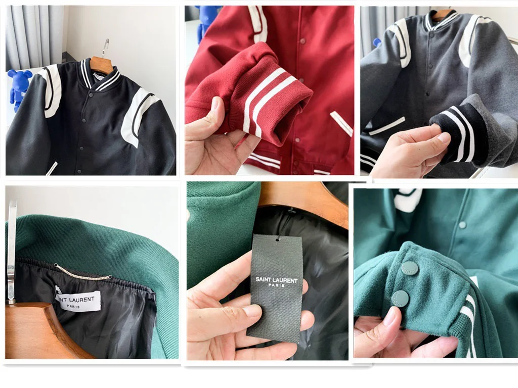 Fake YSL Yves Saint Laurent #108779 Unisex Fashion Jackets 7