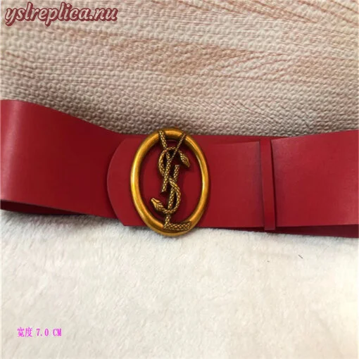 Fake YSL Yves Saint Laurent YSL AAA Quality Belt For Women #676308