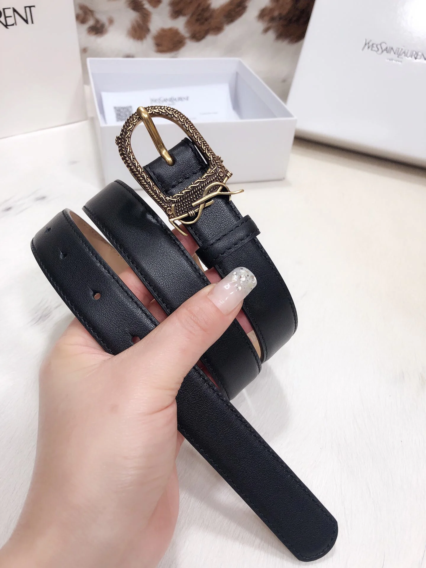 Fake YSL Yves Saint Laurent AAA Belt #742932 2