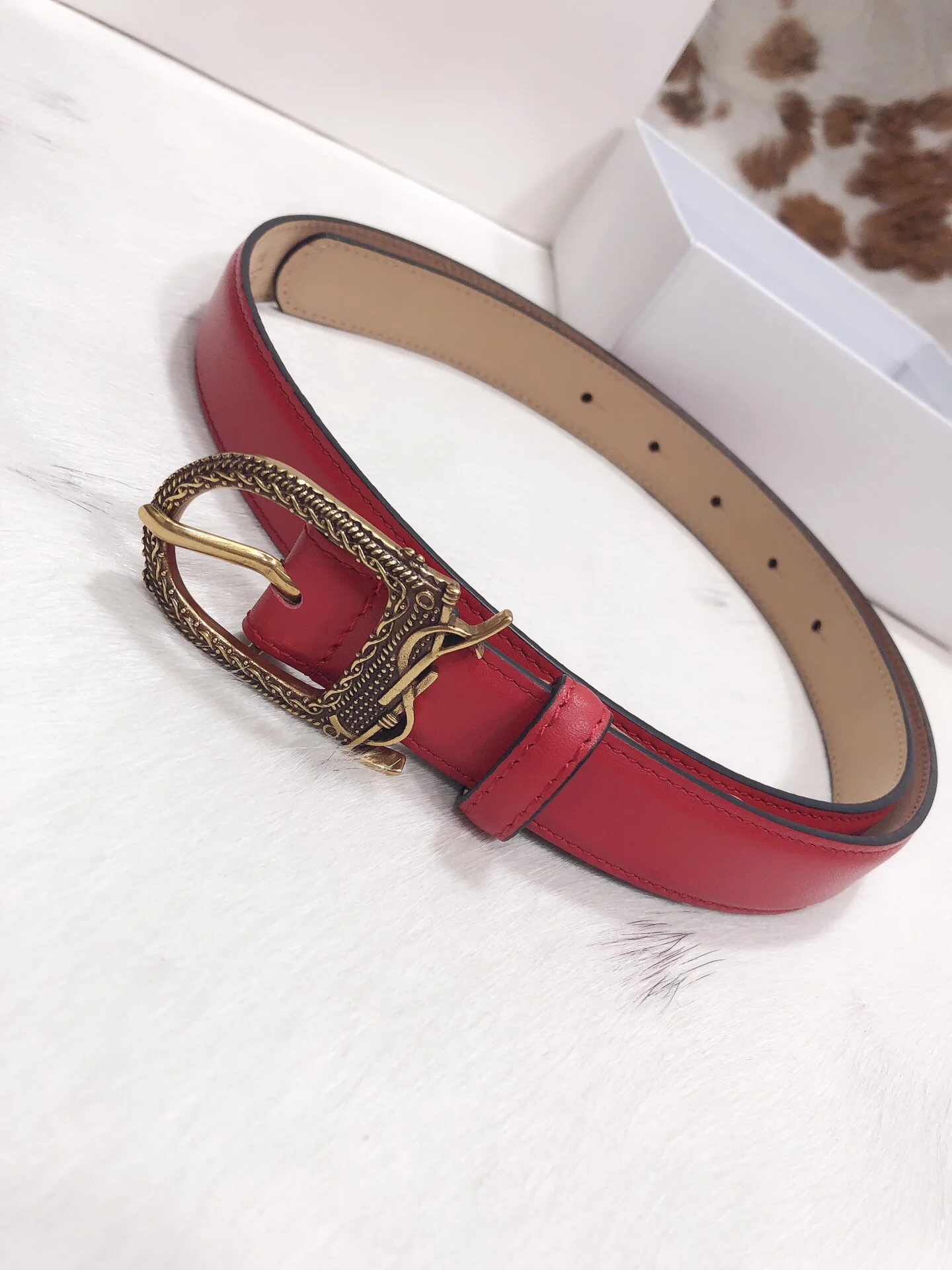 Fake YSL Yves Saint Laurent AAA Belt #742948 4
