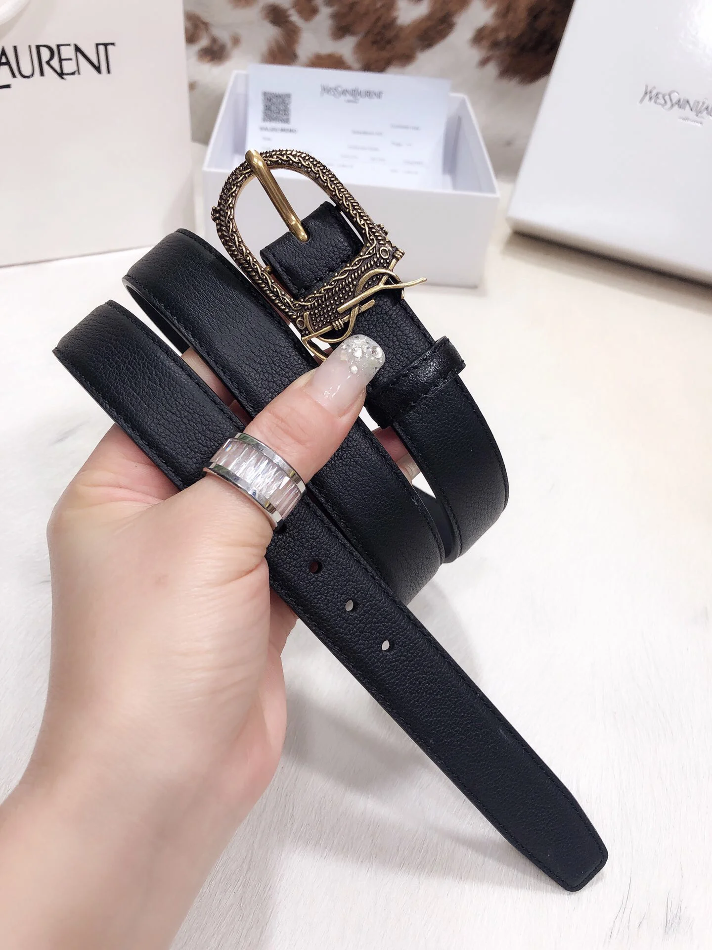 Fake YSL Yves Saint Laurent AAA Belt #742951 2