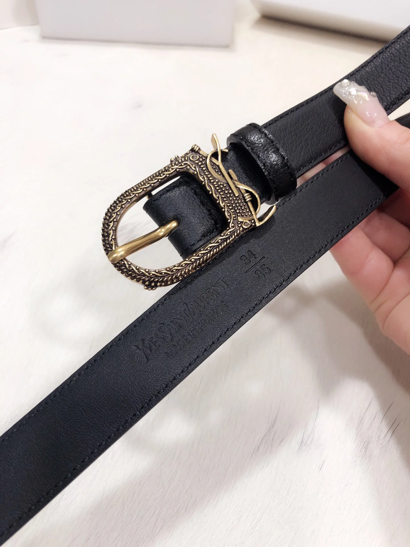 Fake YSL Yves Saint Laurent AAA Belt #742951 5