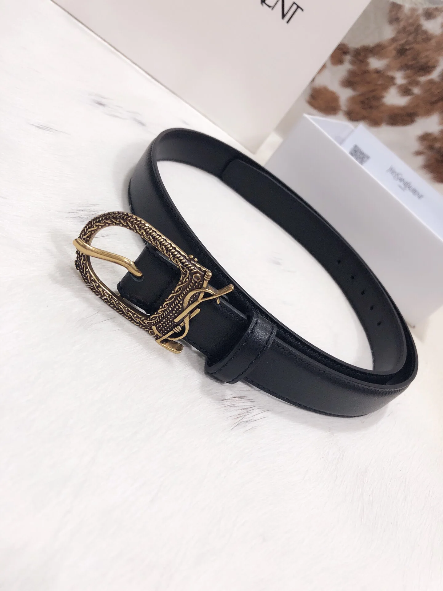 Fake YSL Yves Saint Laurent AAA Belt #742953 3