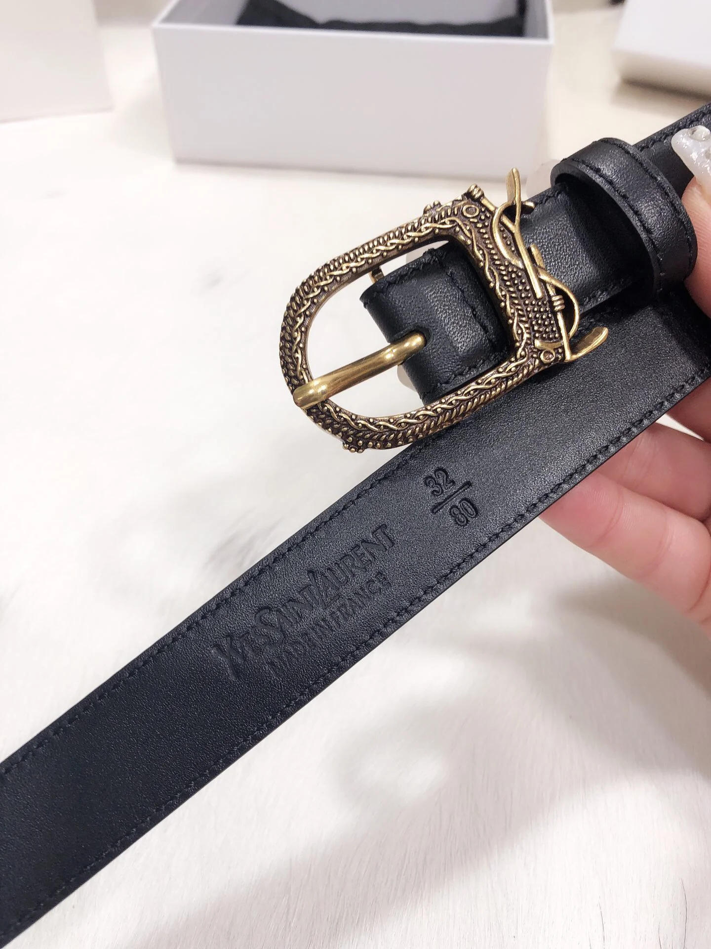 Fake YSL Yves Saint Laurent AAA Belt #742953 5