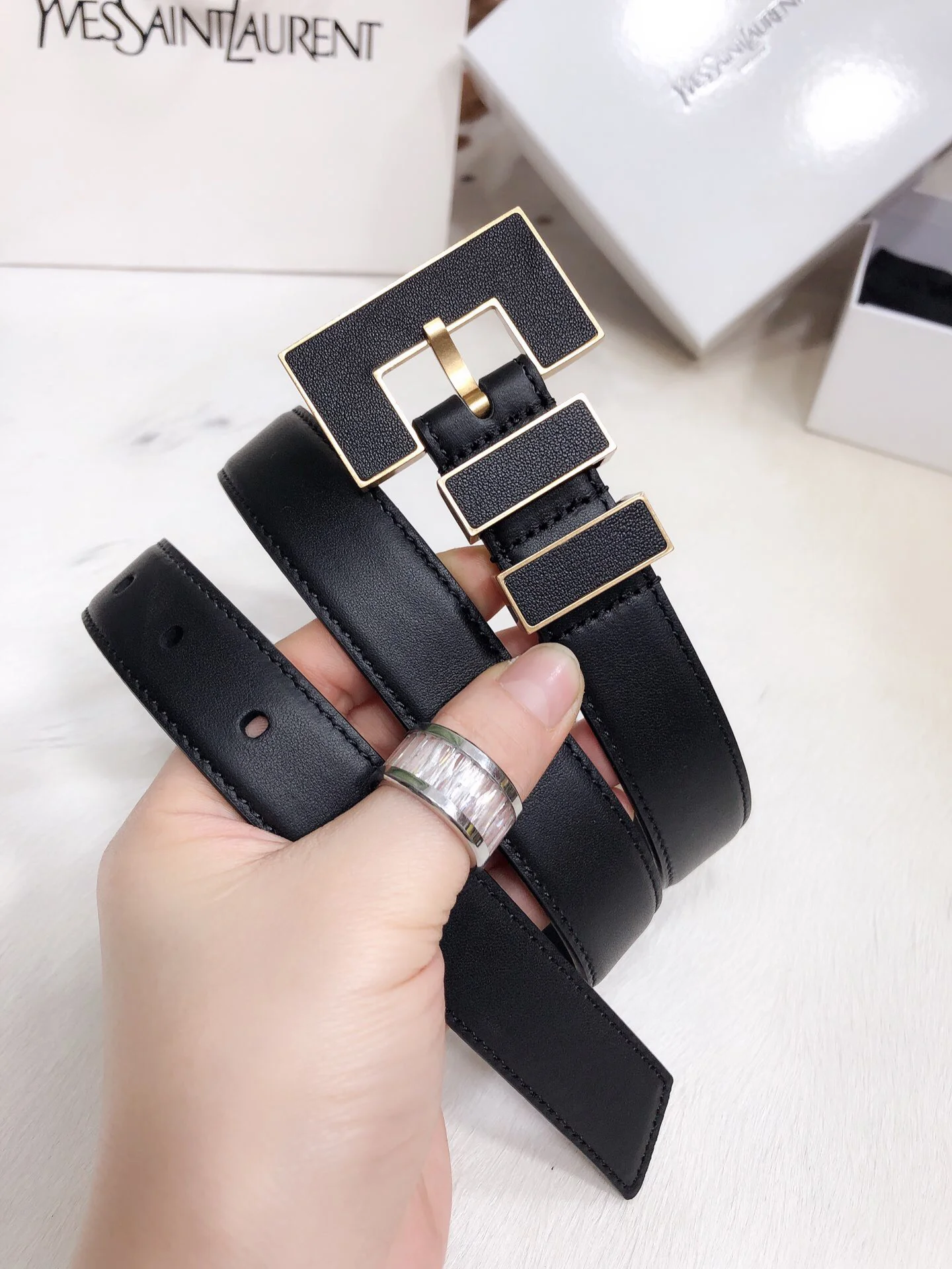 Fake YSL Yves Saint Laurent AAA Belt #742954 2