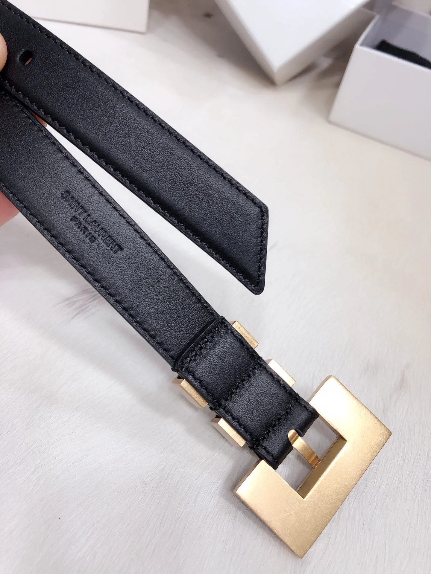 Fake YSL Yves Saint Laurent AAA Belt #742954 3