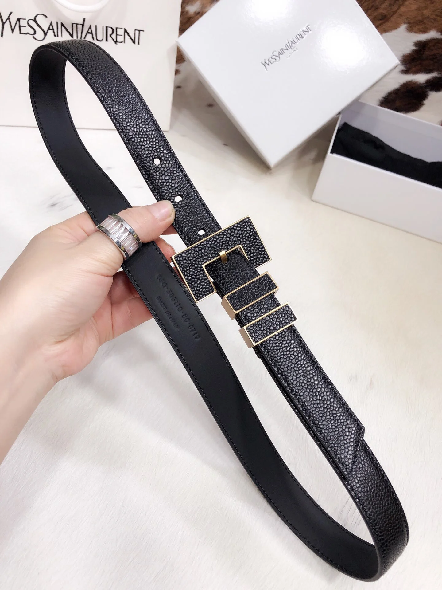 Fake YSL Yves Saint Laurent AAA Belt #742956