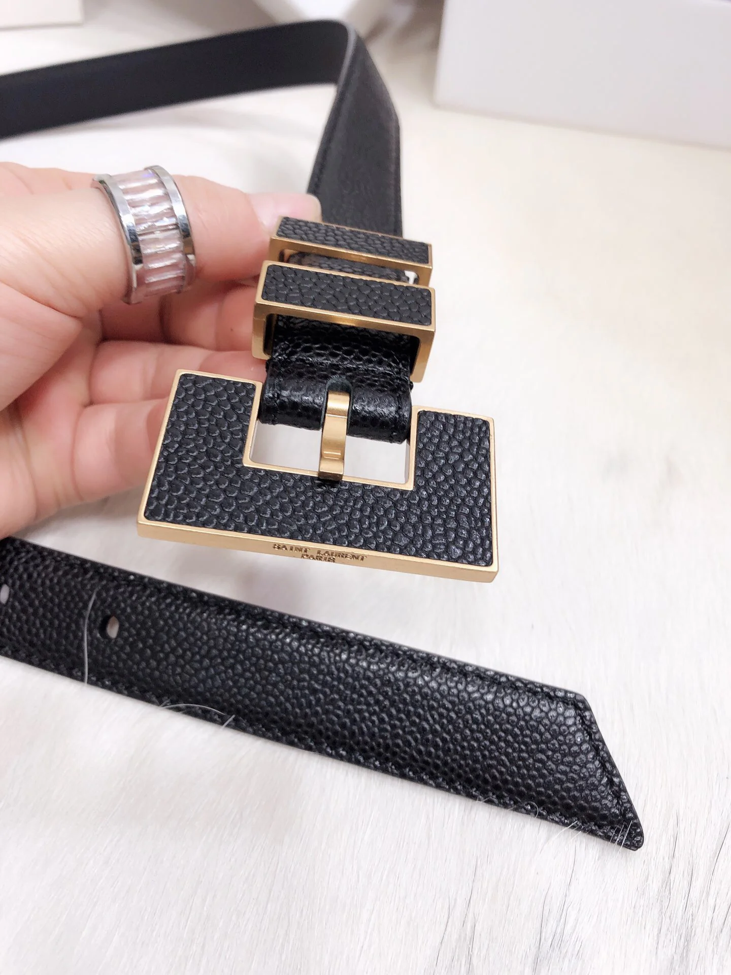Fake YSL Yves Saint Laurent AAA Belt #742956 4
