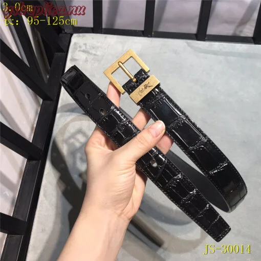 Fake YSL Yves Saint Laurent YSL AAA Quality Belt #728891 3