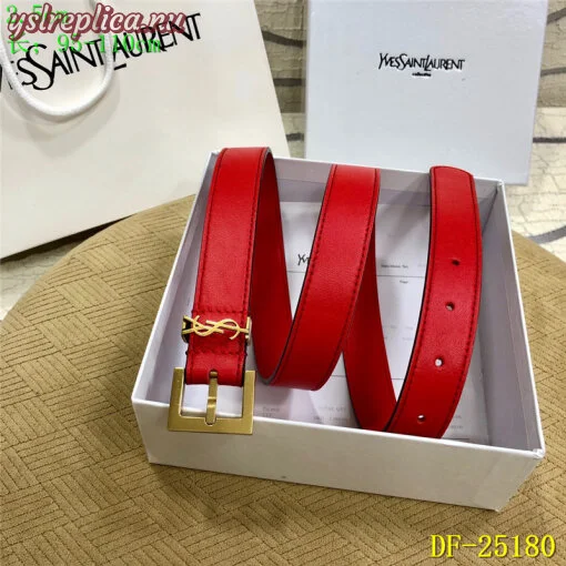 Fake YSL Yves Saint Laurent YSL AAA Quality Belt For Women #684562 2