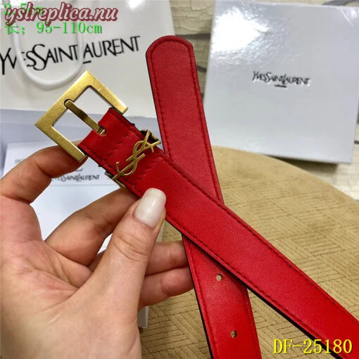 Fake YSL Yves Saint Laurent YSL AAA Quality Belt For Women #684562 3