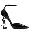 Replica YSL Saint Laurent Pointed high heels Black 11