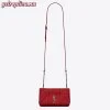 Replica YSL Fake Saint Laurent Blanc LE 61 Small Saddle Bag 9