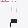 Replica YSL Fake Saint Laurent Medium Kate Bag With Tassel In Grey Grained Leather 9