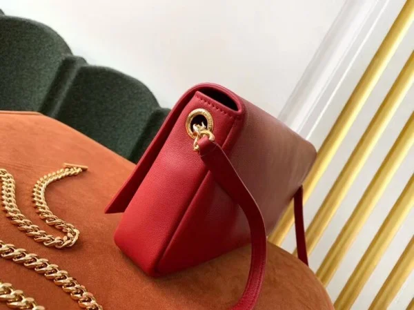 Replica YSL Fake Saint Laurent Kate 99 Shoulder Bag In Red Lambskin 4