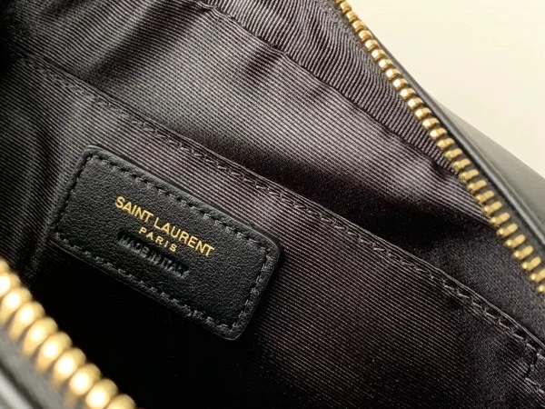 Replica YSL Fake Saint Laurent Lou Camera Bag In Black Leather 8