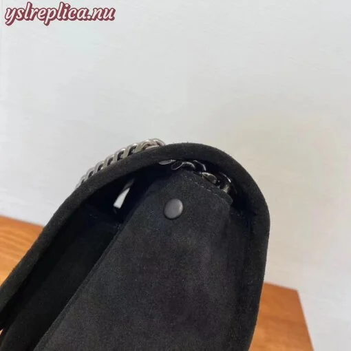 Replica YSL Fake Saint Laurent Medium Niki Bag In Black Suede 6