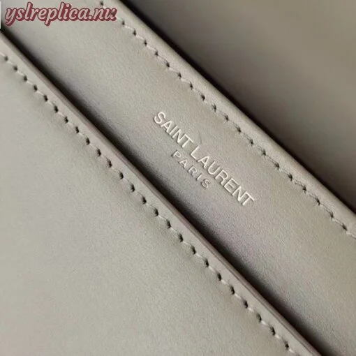 Replica YSL Fake Saint Laurent Solferino Small Bag In Beige Calfskin 10