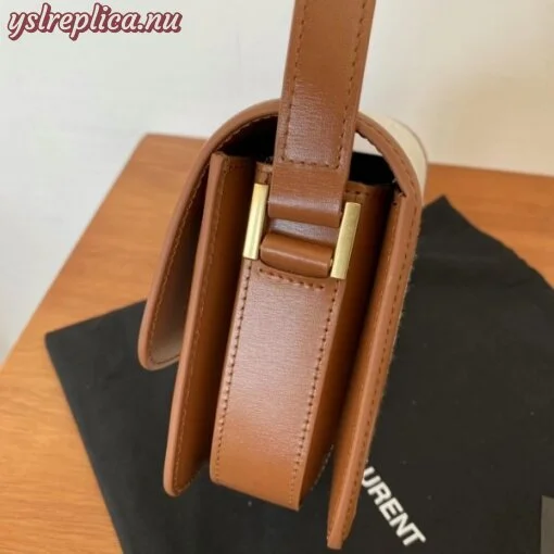 Replica YSL Fake Saint Laurent Solferino Small Bag In Canvas with Calfskin 3
