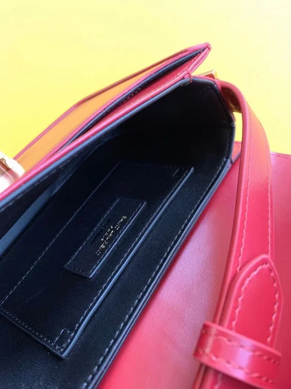 Replica YSL Fake Saint Laurent Solferino Small Bag In Red Calfskin 7