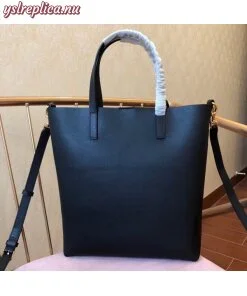 Replica YSL Fake Saint Laurent Black Toy Shopping Bag