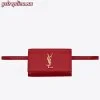 Replica YSL Fake Saint Laurent Black Patent Kate Belt Bag 9