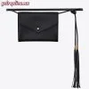 Replica YSL Fake Saint Laurent Brown Envelope Belt Bag 9