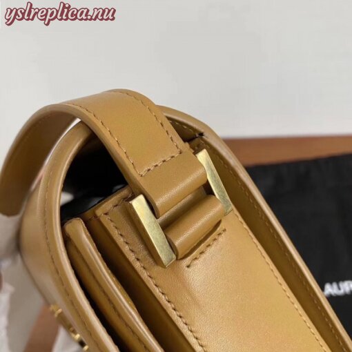 Replica YSL Fake Saint Laurent Solferino Medium Bag In Brown Box Calfskin 2