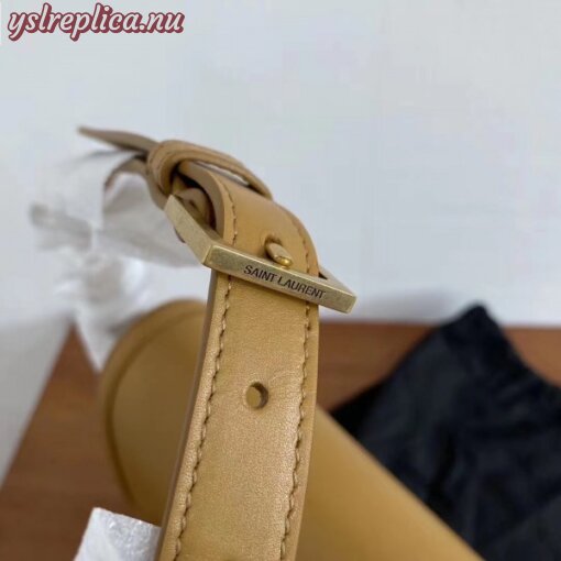 Replica YSL Fake Saint Laurent Solferino Medium Bag In Brown Box Calfskin 9