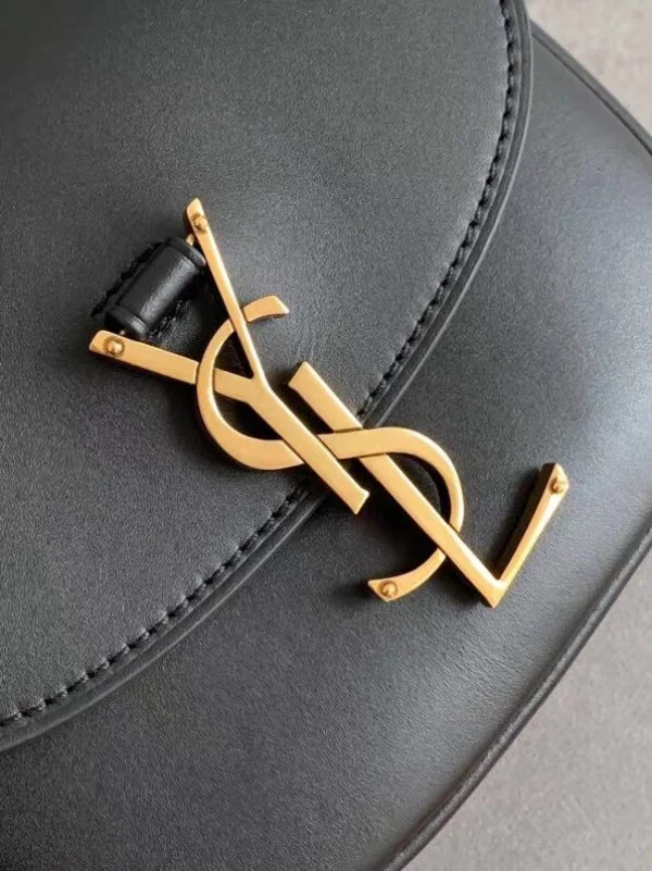 Replica YSL Fake Saint Laurent Kaia Small Satchel Bag In Black Calfskin 6