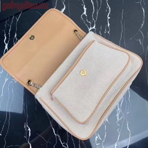 Replica YSL Fake Saint Laurent Medium Niki Bag In Cotton Canvas 8