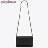 Replica YSL Fake Saint Laurent Cassandra Medium Bag In Black Suede 9