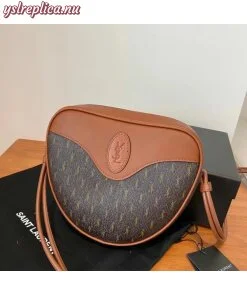 Replica YSL Fake Saint Laurent Le Monogramme C?ur Bag In Canvas 2