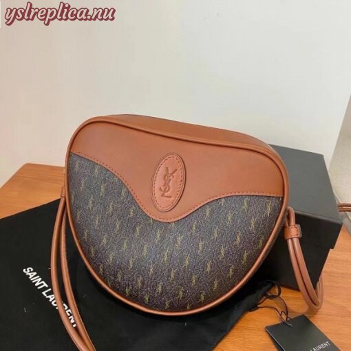 Replica YSL Fake Saint Laurent Le Monogramme C?ur Bag In Canvas 2