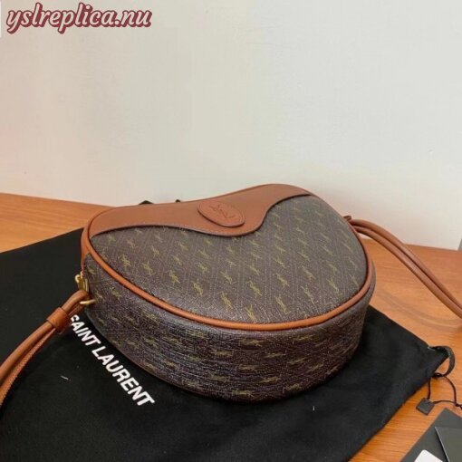 Replica YSL Fake Saint Laurent Le Monogramme C?ur Bag In Canvas 4
