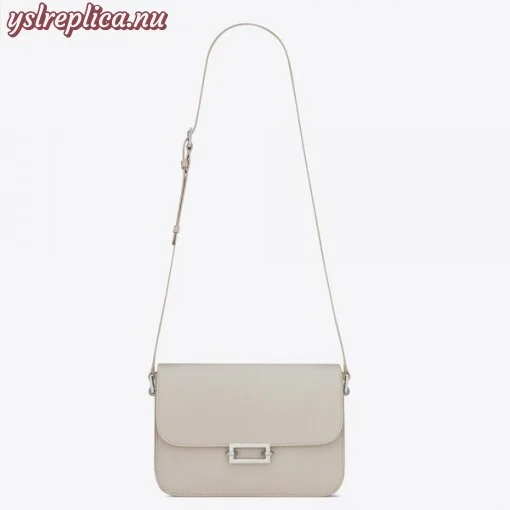 Replica YSL Fake Saint Laurent Le Pave Bag In White Calfskin
