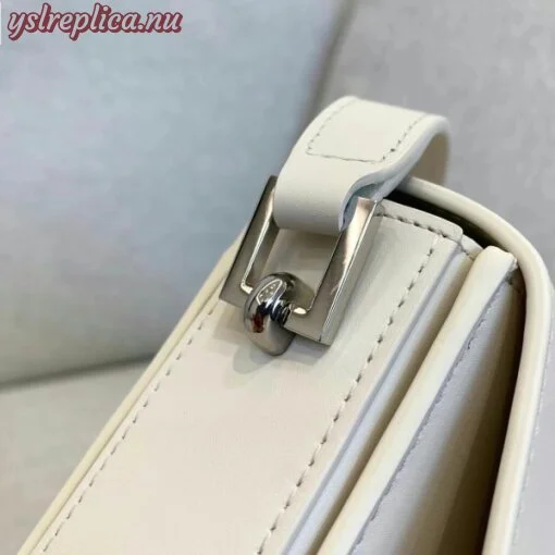 Replica YSL Fake Saint Laurent Le Pave Bag In White Calfskin 4