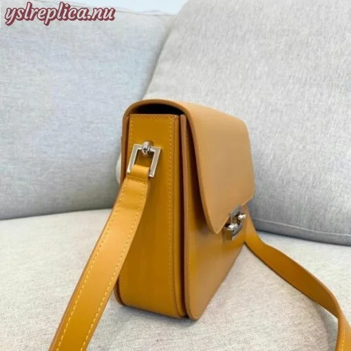 Replica YSL Fake Saint Laurent Le Pave Bag In Saffron Calfskin 2