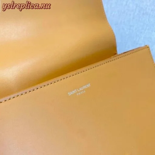Replica YSL Fake Saint Laurent Le Pave Bag In Saffron Calfskin 4