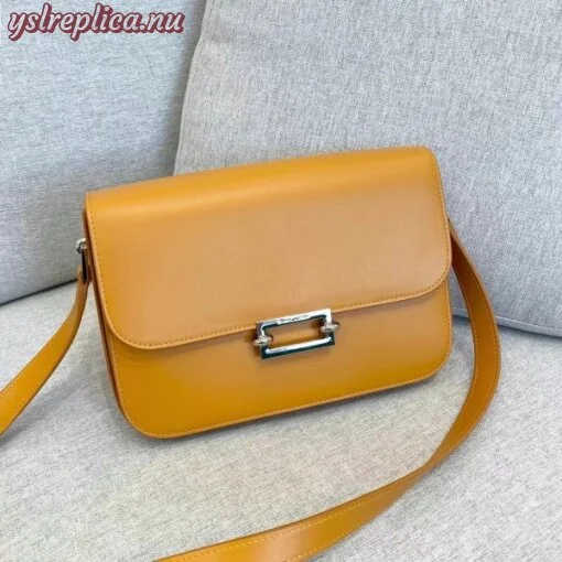 Replica YSL Fake Saint Laurent Le Pave Bag In Saffron Calfskin 5