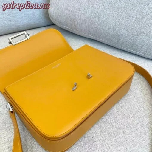 Replica YSL Fake Saint Laurent Le Pave Bag In Saffron Calfskin 6