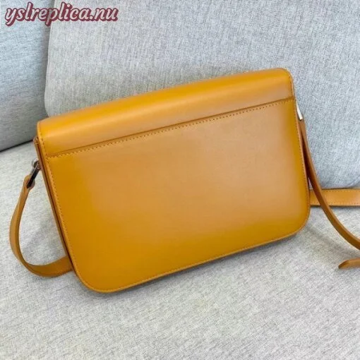 Replica YSL Fake Saint Laurent Le Pave Bag In Saffron Calfskin 7