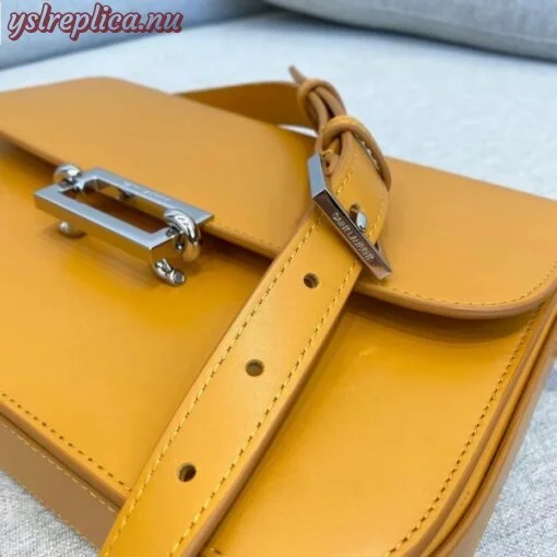 Replica YSL Fake Saint Laurent Le Pave Bag In Saffron Calfskin 8
