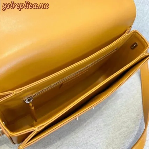 Replica YSL Fake Saint Laurent Le Pave Bag In Saffron Calfskin 9