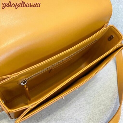 Replica YSL Fake Saint Laurent Le Pave Bag In Saffron Calfskin 13