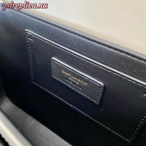 Replica YSL Fake Saint Laurent Solferino Medium Bag In White Calfskin 8