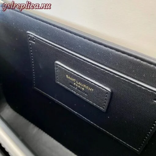 Replica YSL Fake Saint Laurent Solferino Medium Bag In White Calfskin 8