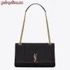 Replica YSL Fake Saint Laurent Dove Medium Monogram Satchel Bag 9