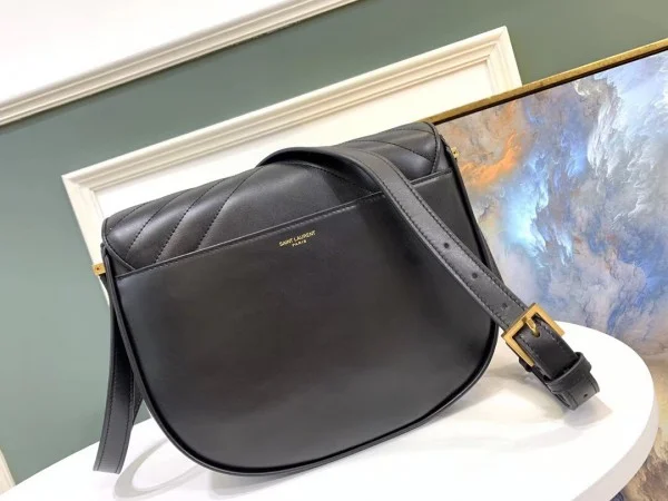 Replica YSL Fake Saint Laurent Joan Satchel In Black Y Quilted Leather 2
