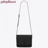 Replica YSL Fake Saint Laurent LE 61 Medium Saddle Bag In White Leather 11